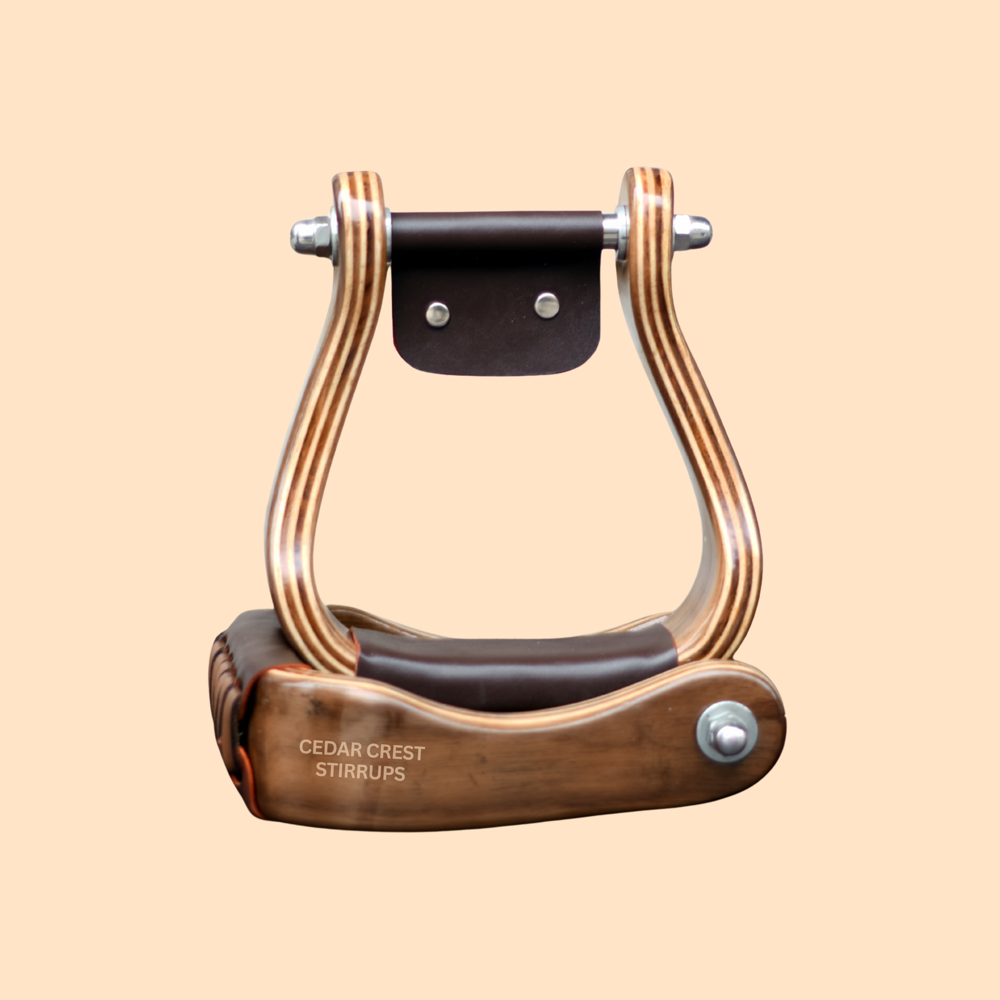 Walnut Offset Stirrups